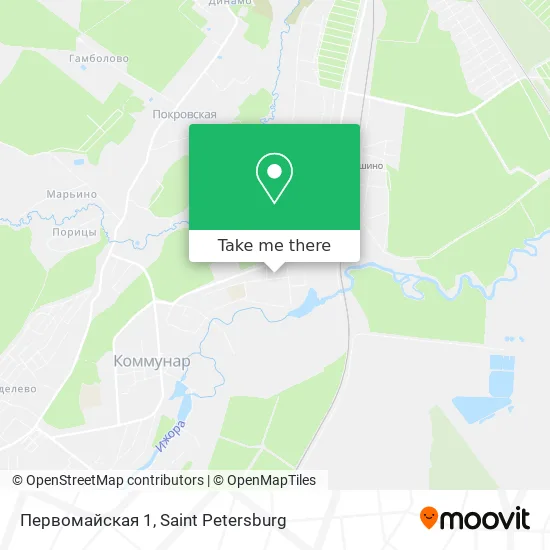 Первомайская 1 map