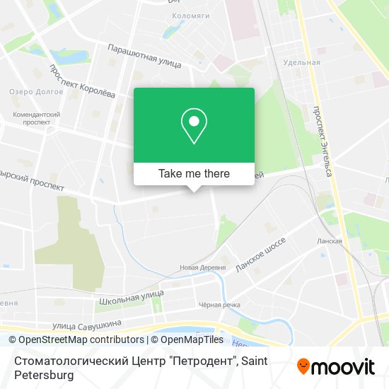 Стоматологический Центр "Петродент" map