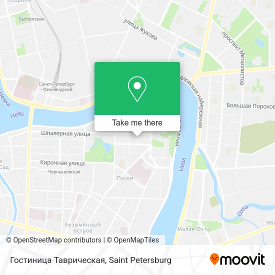 Гостиница Таврическая map