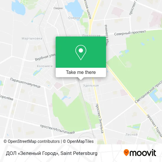 ДОЛ «Зеленый Город» map