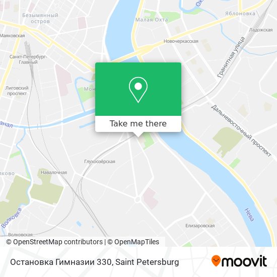 Остановка Гимназии 330 map
