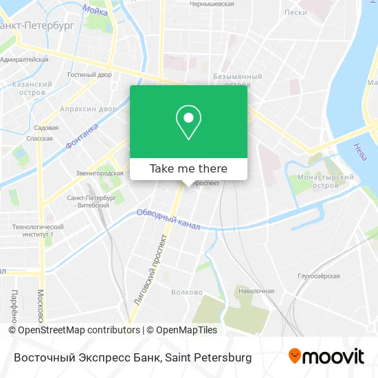Восточный Экспресс Банк map