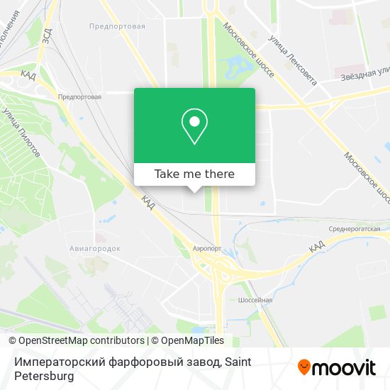 Императорский фарфоровый завод map