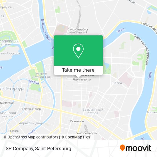 SP Company map
