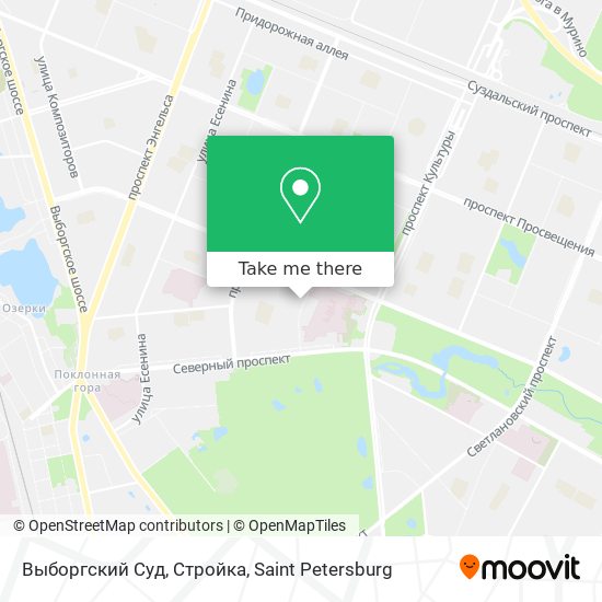 Выборгский Суд, Стройка map