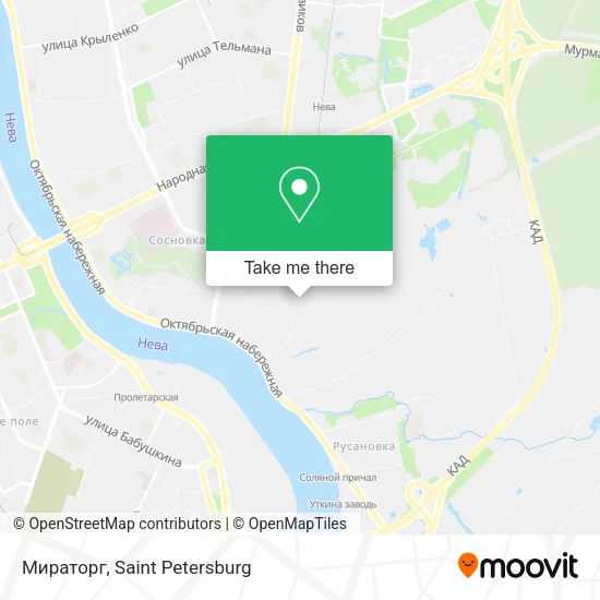 Мираторг map