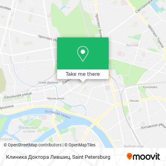 Клиника Доктора Лившиц map