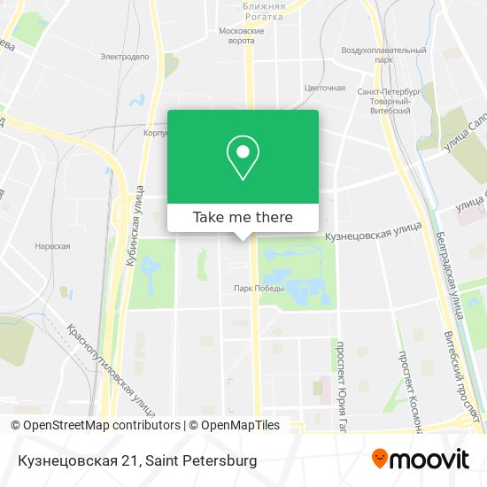 Кузнецовская 21 map
