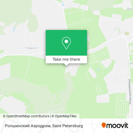 Ропшинский Аэродром map