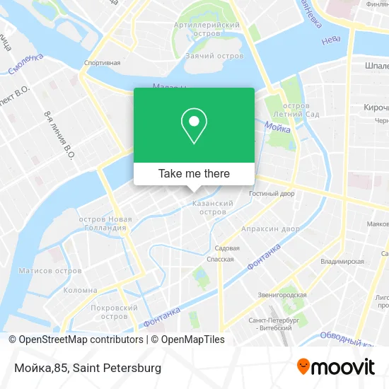 Мойка,85 map