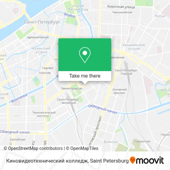 Киновидеотехнический колледж map