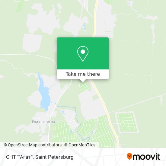 СНТ ""Агат"" map