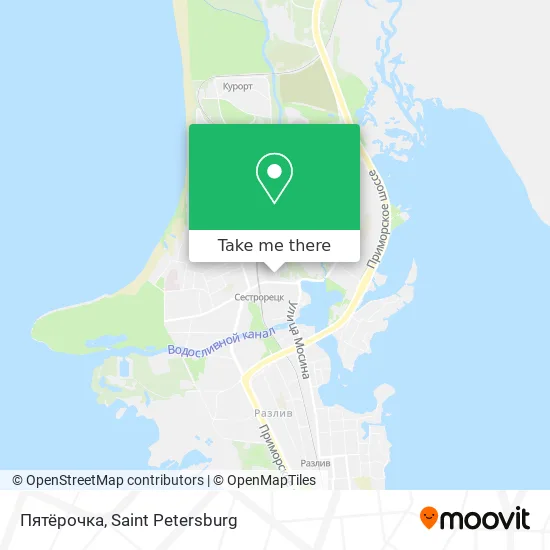 Пятёрочка map