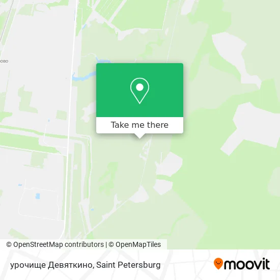 урочище Девяткино map