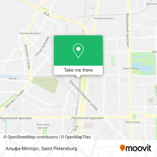 Альфа-Моторс map