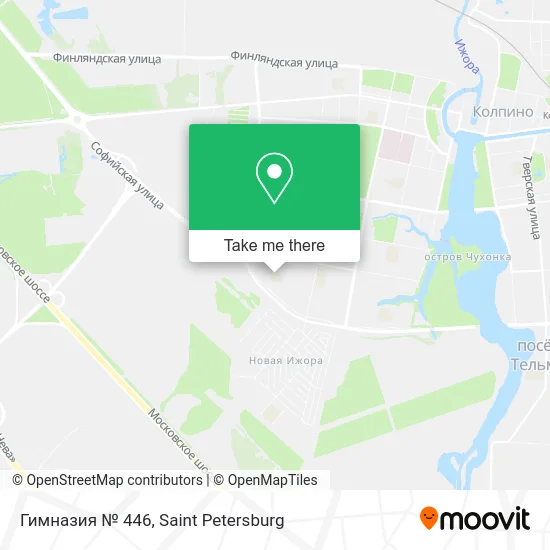 Гимназия № 446 map