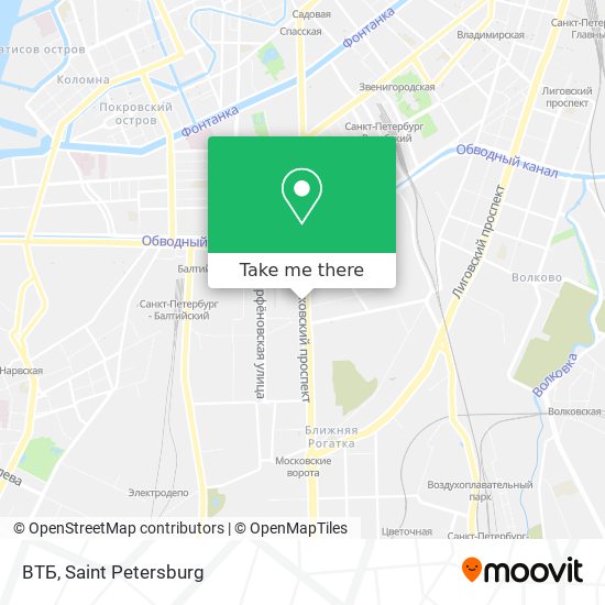 ВТБ map