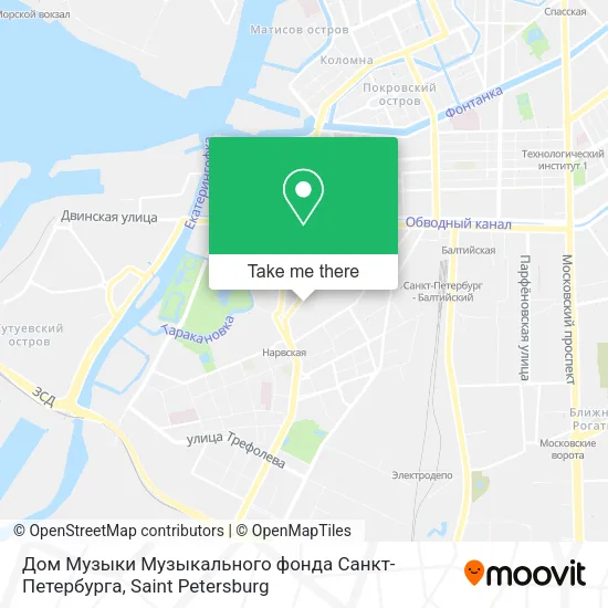 Дом Музыки Музыкального фонда Санкт-Петербурга map
