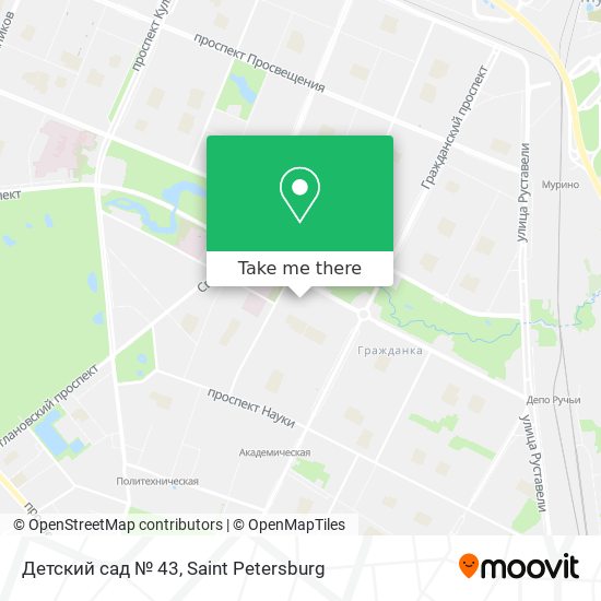 Детский сад № 43 map