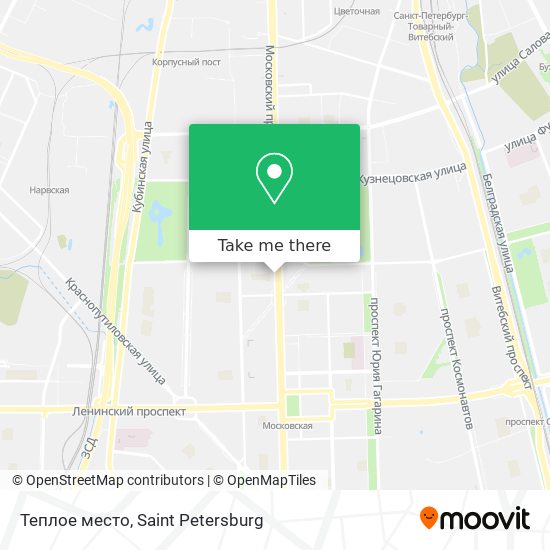 Теплое место map