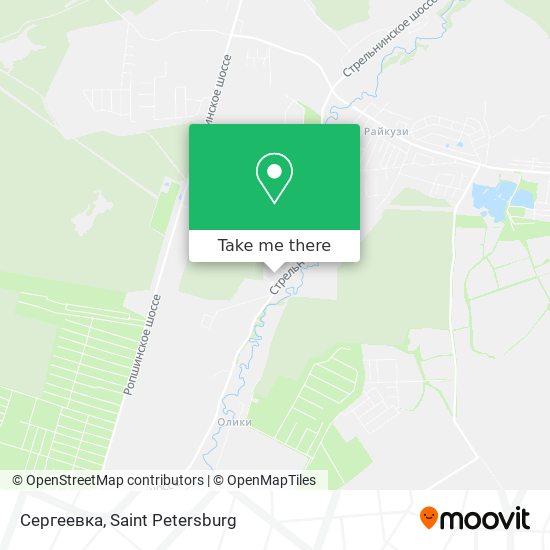 Сергеевка map