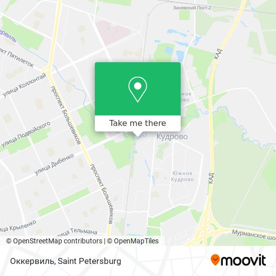 Оккервиль map