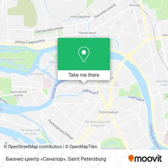 Бизнес-центр «Сенатор» map