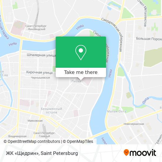ЖК «Щедрин» map