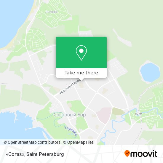 «Согаз» map