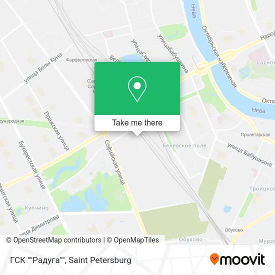 ГСК ""Радуга"" map