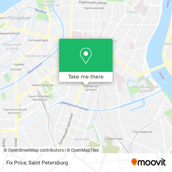 Fix Price map