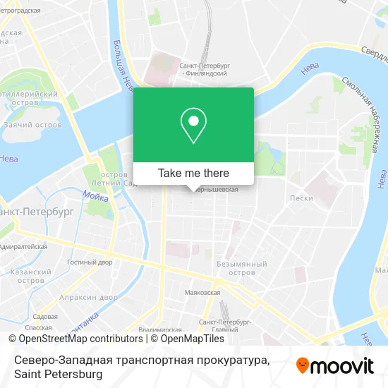 Северо-Западная транспортная прокуратура map