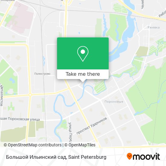 Большой Ильинский сад map