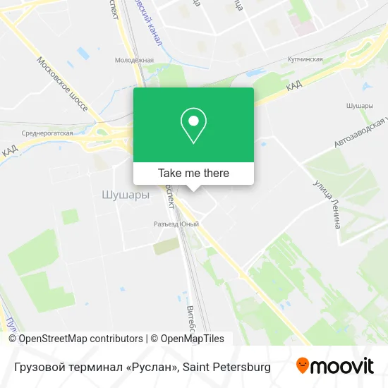 Грузовой терминал «Руслан» map