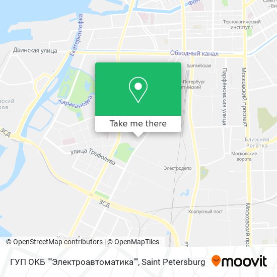ГУП ОКБ ""Электроавтоматика"" map