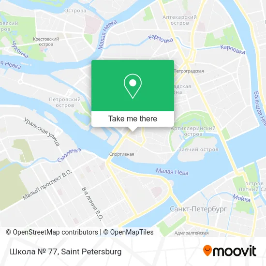 Школа № 77 map