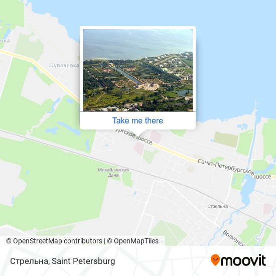 Стрельна map