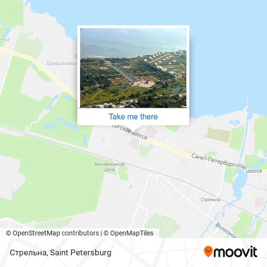 Стрельна map