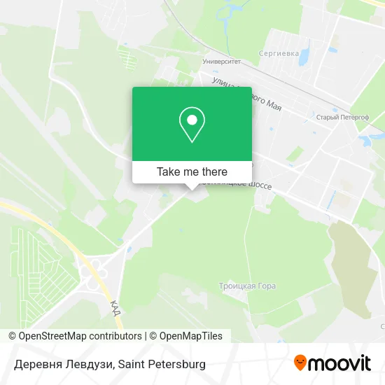 Деревня Левдузи map
