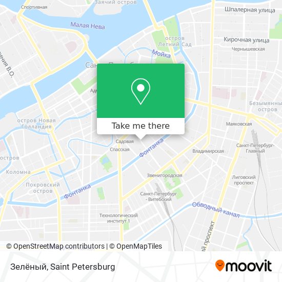 Зелёный map