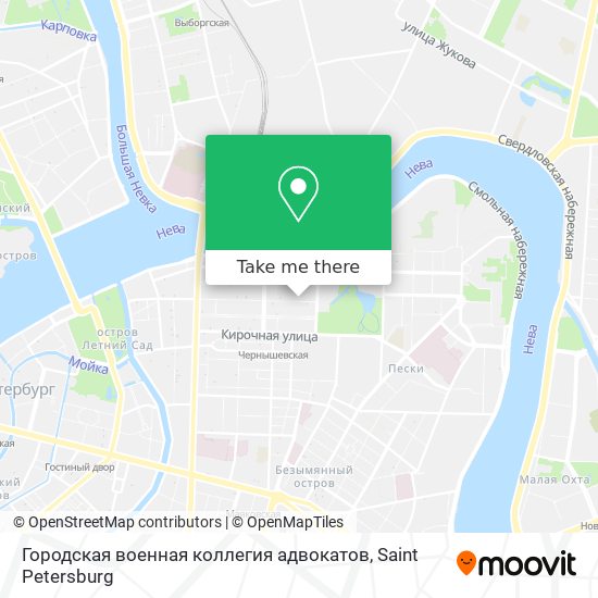 Городская военная коллегия адвокатов map