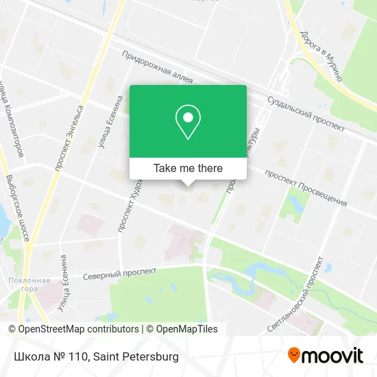 Школа № 110 map