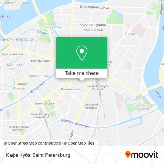 Кафе Куба map