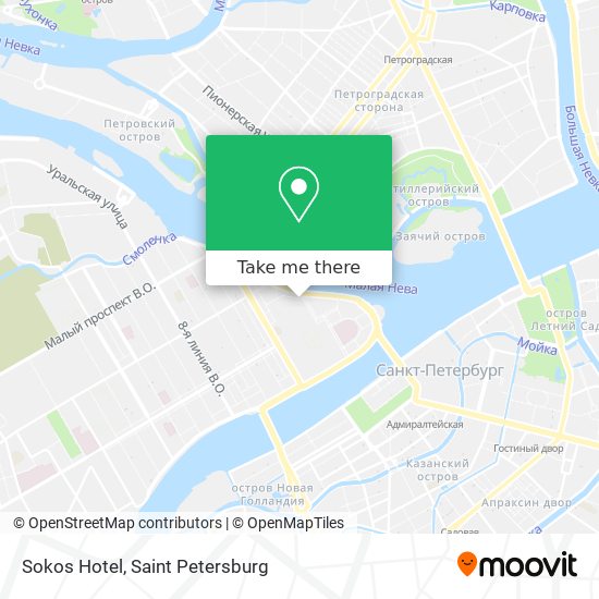 Sokos Hotel map