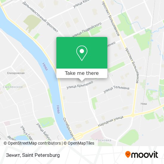 Зенит map