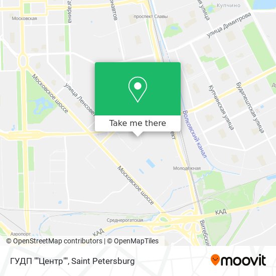 ГУДП ""Центр"" map