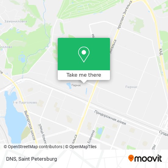 DNS map