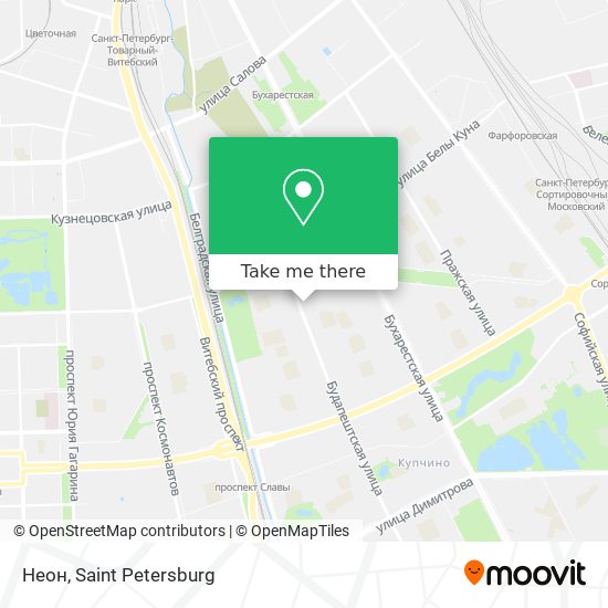 Неон map
