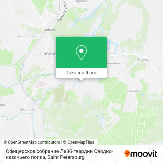 Офицерское собрание Лейб-гвардии Сводно-казачьего полка map