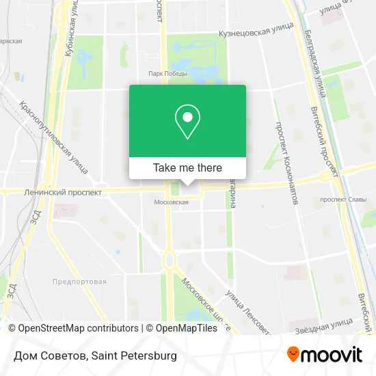 Дом Советов map